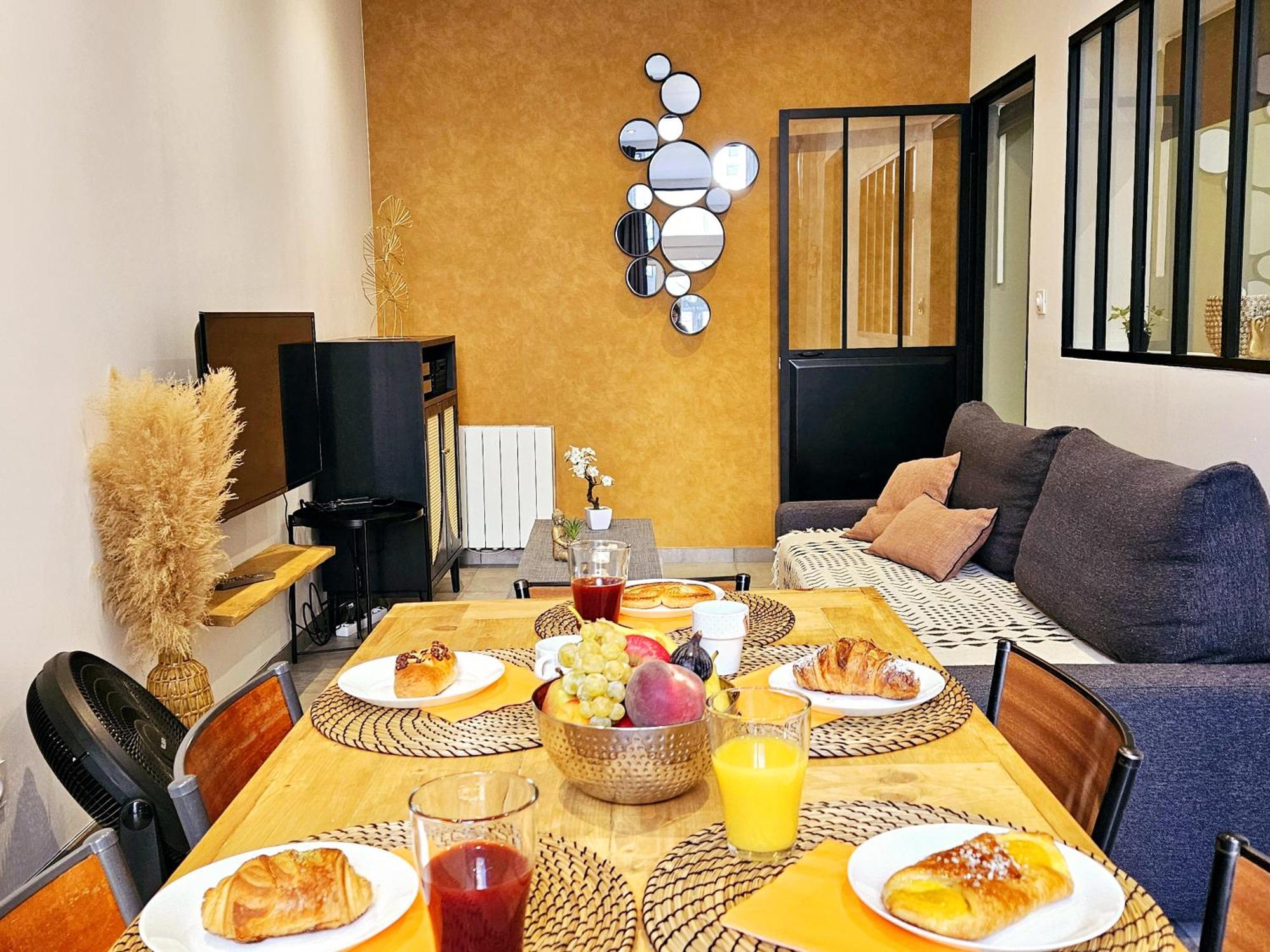 Refuge Urbain - Ideal Pro, Familles & Amis - Le Calme En Hypercentre - Wifi Haut Debit - Netflix - Machine A Laver - Gare, Cathedrale, Commerces, Restaurants & Transports En Commun A Moins De 10 Minutes A Pied แร็งส์ ภายนอก รูปภาพ